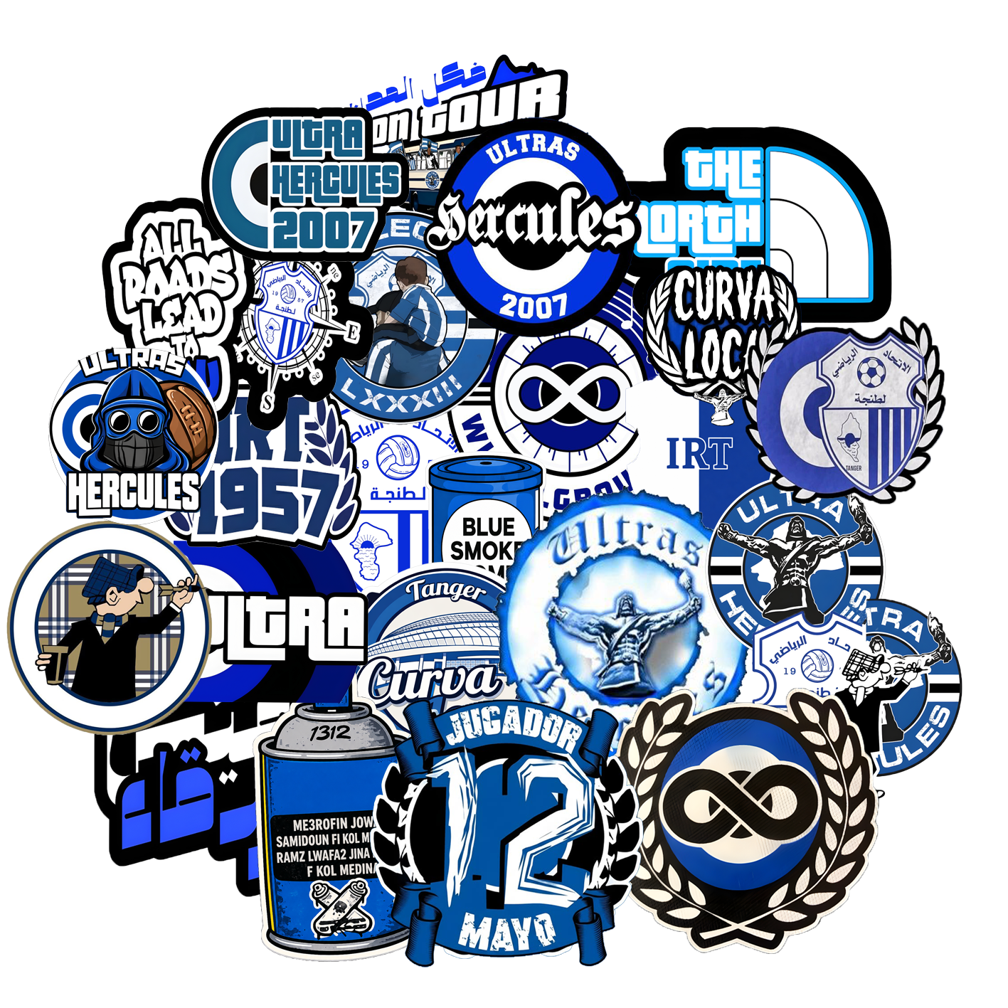 Tangier ready-made sticker pack