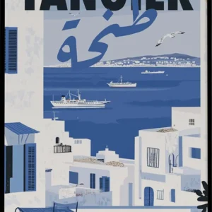 Tangier Poster — TANGER (A4)