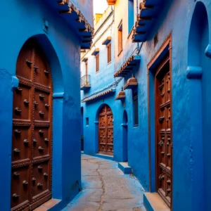 Chefchaouen Poster — CHAWN (A4)